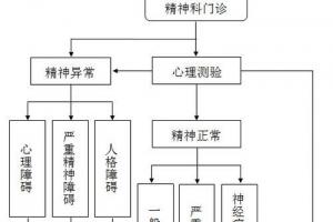 一图读懂儋州市人民医院西部精神卫生防治中心的心理咨询流程图