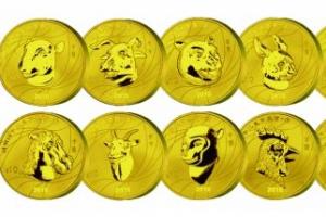世界第一套圆明园十二生肖金币中国首发
