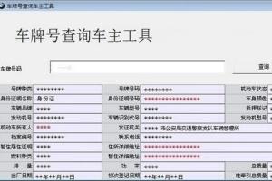 怎么查自编车牌号码