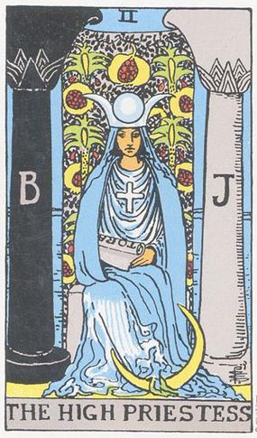 女祭司水瓶座塔罗牌:女祭司女祭司这张牌预示着你本月的感情与事业的