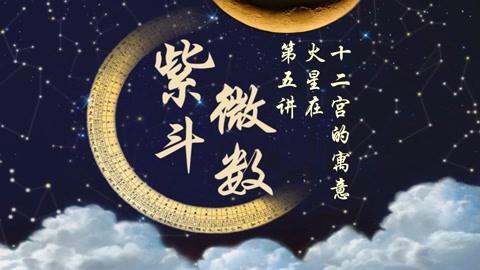 火星坐守十二宫的寓意,紫微斗数,第五讲