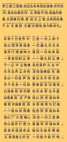 最标准的忏悔文八十八佛大忏悔文消除业障最殊胜的忏悔文