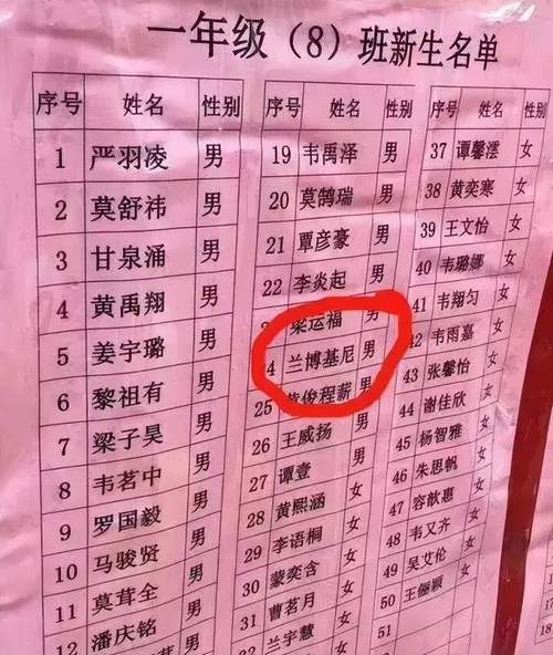 四字名字兴起小学班主任上课点名困难非复姓凑什么热闹