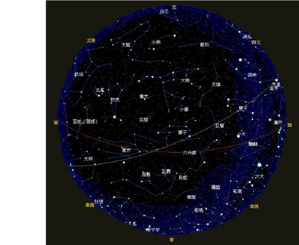 无忧文档 所有分类 自然科学 天文/地理 全天88星座图 第1页 (共4页