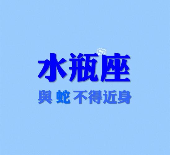 水瓶座性格文字