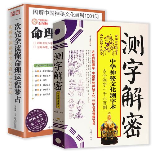 【2册】测字解密   一次完全读懂命理运程梦占