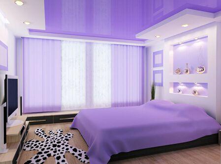 卧室风水颜色之二:紫色