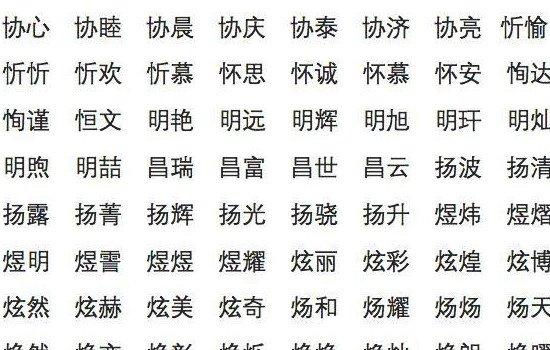 五行属火最吉利的字,学会这些男孩女孩取名既简单寓意又好