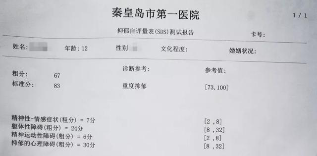 要开学了,秦皇岛高一女生在家哇哇大哭,12岁男孩抑郁,焦虑!