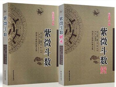 全套2册 紫微斗数 紫微斗数解密 陈抟著李非白话注释图解全书新增订版