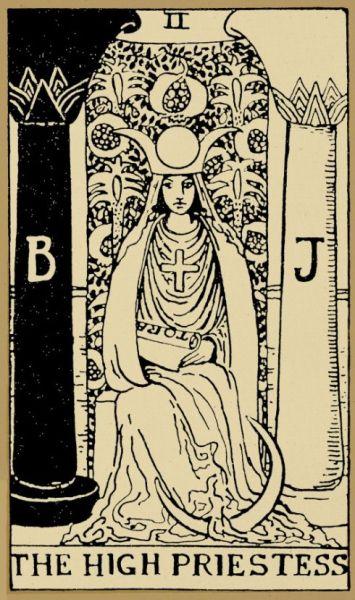 塔罗神话:女祭司内心的世界