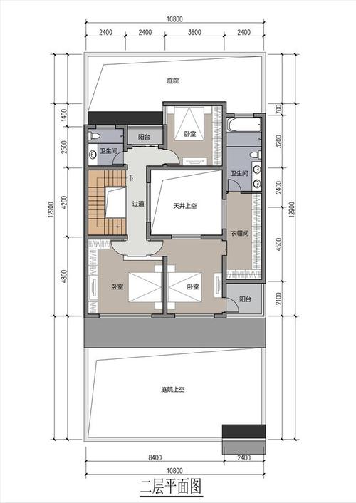 235㎡四水归堂合院自建房,聚八方之财气,农村理想户型