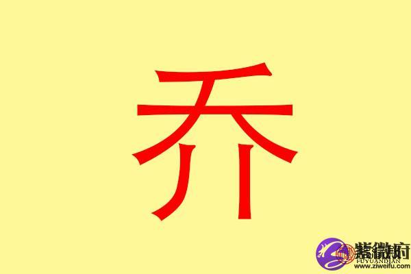 木 乔字的取名数理吉凶:吉 乔是否为姓氏:是 带乔字的女孩名字 乔爱