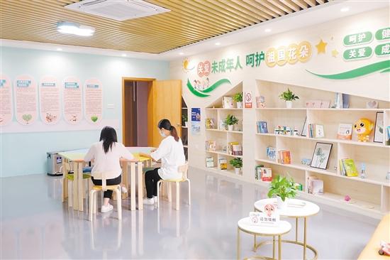 台山市校外未成年人心理健康辅导站对外开放为青少年提供优质心灵驿站