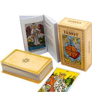 英文塔罗牌tarot original instruction12。7原版加厚带说明书卡牌