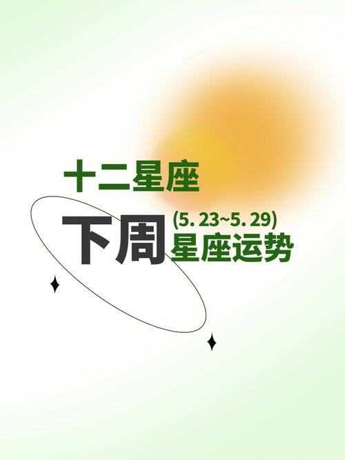 12星座下周星座运势分析