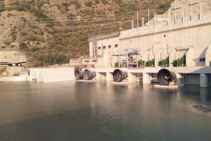 塔贝拉水电站,位于巴基斯坦首都伊斯兰堡西北方.