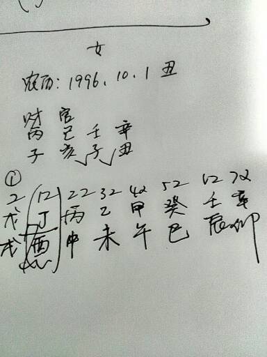 45~55 平常日期是96年11月11日本人女  求大师给看看  名字马一梦 在