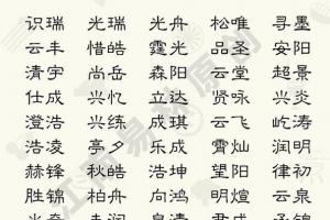 2024鼠宝宝起名:过目不忘的男孩名字,读完唇齿生香!