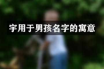 宇用于男孩名字的寓意-起名网