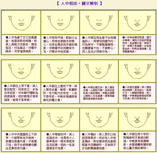 最全最好最新图解面相