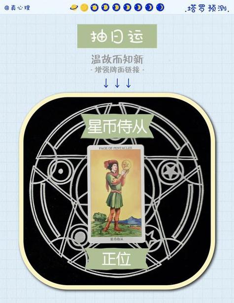 塔罗牌星币侍从正位:事业学业财富爱情解读