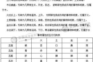 郑芪归纳五行属性考点——中西医执业医师考试2024年大纲考点