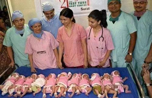 郑州孕妇怀上八胞胎后医生建议减胎
