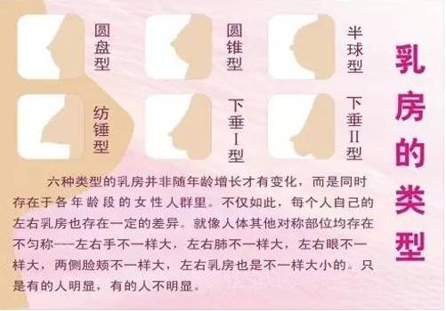 石家庄贵美人整形:女人乳房竟有这么多类型 !