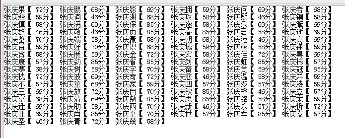 张姓的男孩中间是庆字咋起名