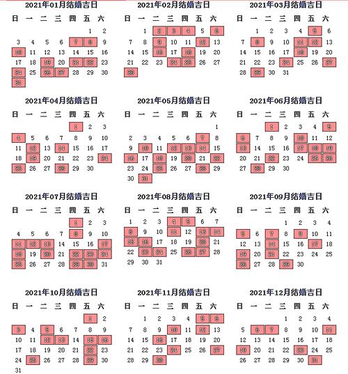 2023结婚黄道吉日