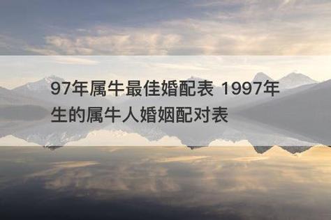 97年属牛最佳婚配表 1997年生的属牛人婚姻配对表