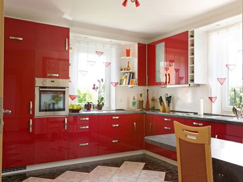 周易风水厨房橱柜用红色风水好吗