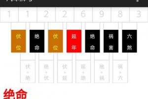 手机数字能量学数字天机八极灵数预测软件