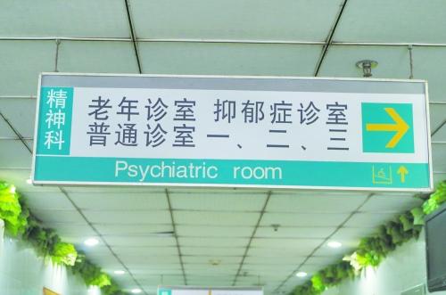 医院的抑郁症诊断室