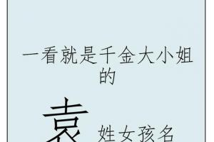 袁姓男孩起名字(袁姓起名)