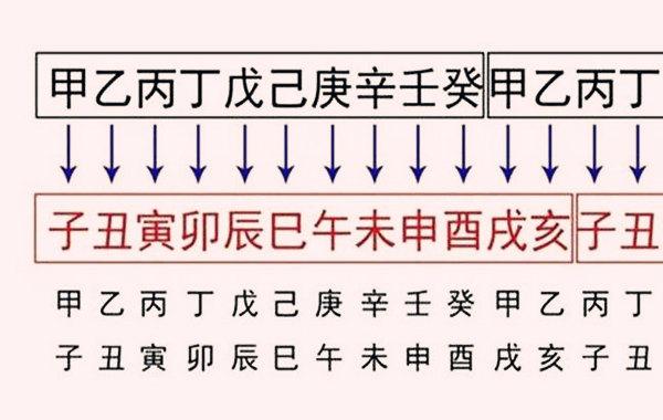 六十甲子纳音甲子,乙丑,配海中金;丙寅,丁卯,配炉中火;戊辰,己巳,配