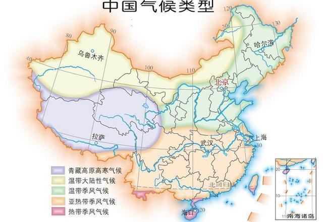 中国的总体地势特征西高东低呈三级阶梯状分布