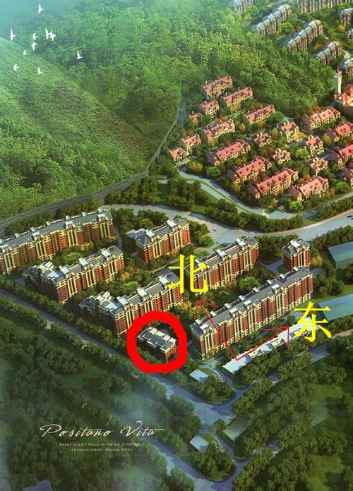 问下关于房屋风水问题请问画红圈的楼在这个小区为什么要这么建风水上