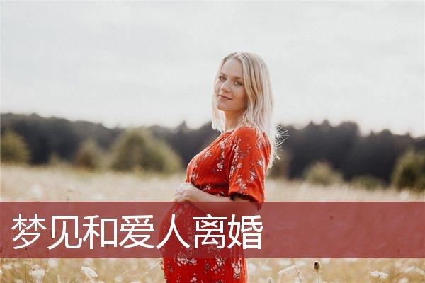 梦见和爱人离婚