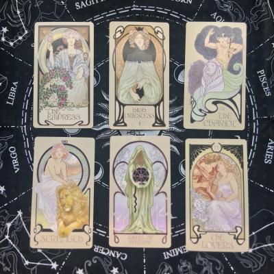 现货ethereal visions tarot 缥缈愿景虚幻塔罗牌英文定制送牌袋_双氙