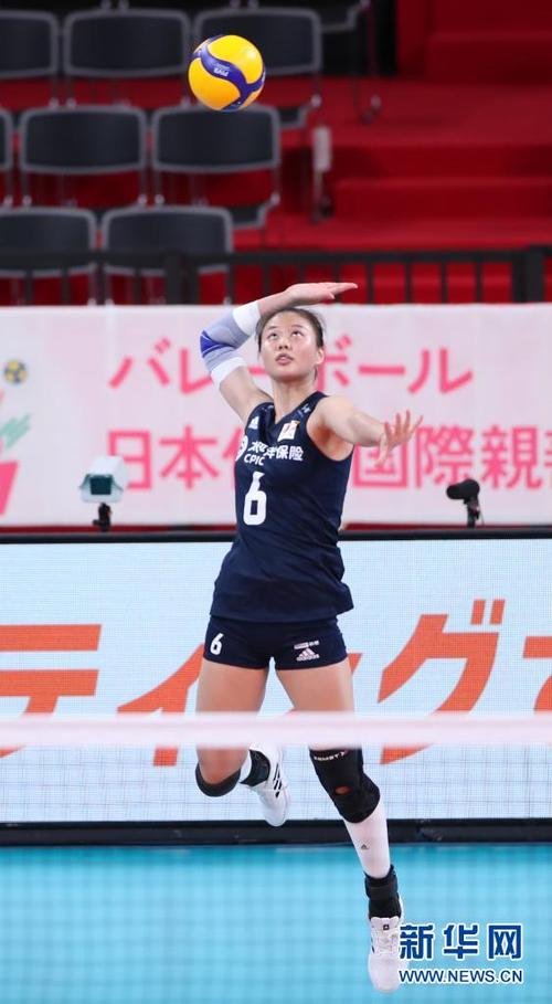 排球——东京奥运会测试赛:中国女排胜日本女排